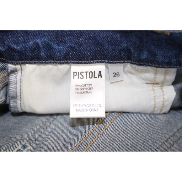 Pistola Denim Lennon High Rise Crop Boot Cut Jean in Park Avenue Wash Size 26‎ - Picture 9 of 10